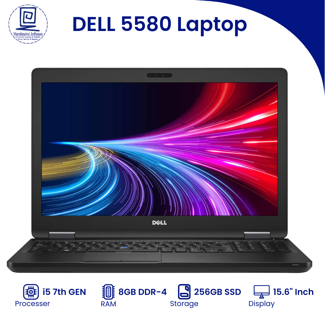 DELL 5580 - I5-7TH 8-256GB - Image 2