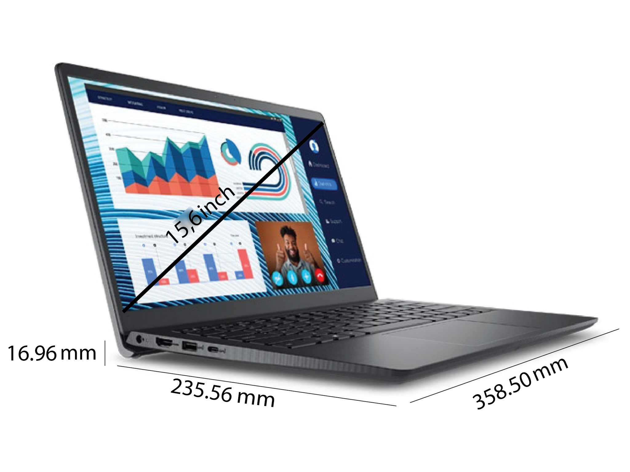 DELL 3520 - I7-11TH 8-256GB - Image 4